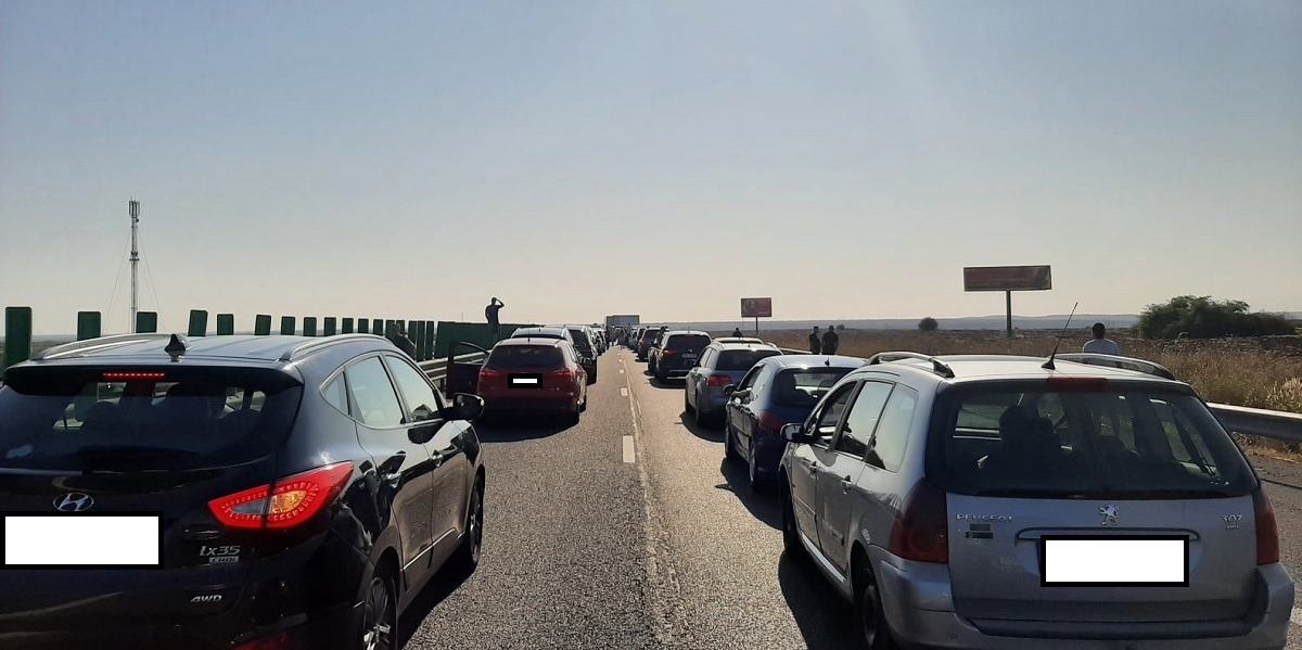Trafic restricționat pe Autostrada Soarelui, spre București, din cauza unui accident cu șase autoturisme