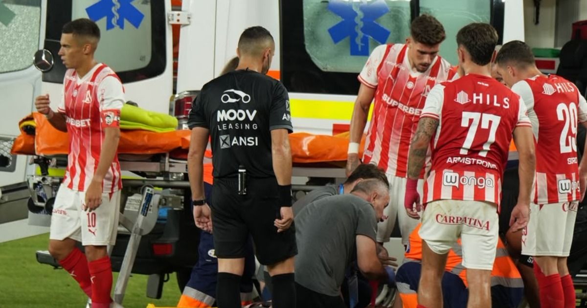 Momente de panică pe „Arc”! VIDEO: Jucătorii au chemat ambulanța după o intrare îngrozitoare asupra lui Pascual