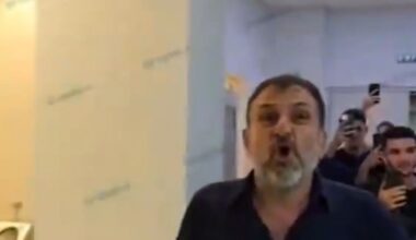 Becali de Albania! FOTO+VIDEO. Patronul a vărsat o pungă plină cu bani în vestiar, după ce echipa sa a umilit călăul FCSB