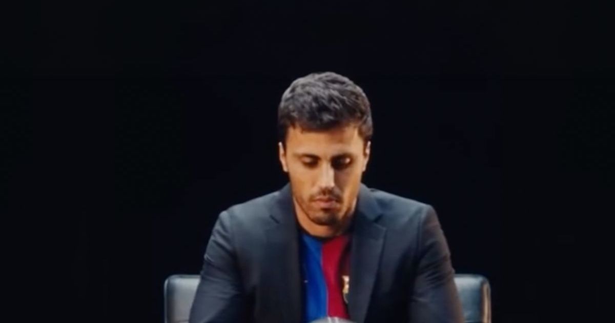 Rodri, prezentare spectaculoasă! VIDEO+FOTO: Cum a anunțat Barcelona transferul starului spaniol: „Stăpânul spațiului și al timpului”