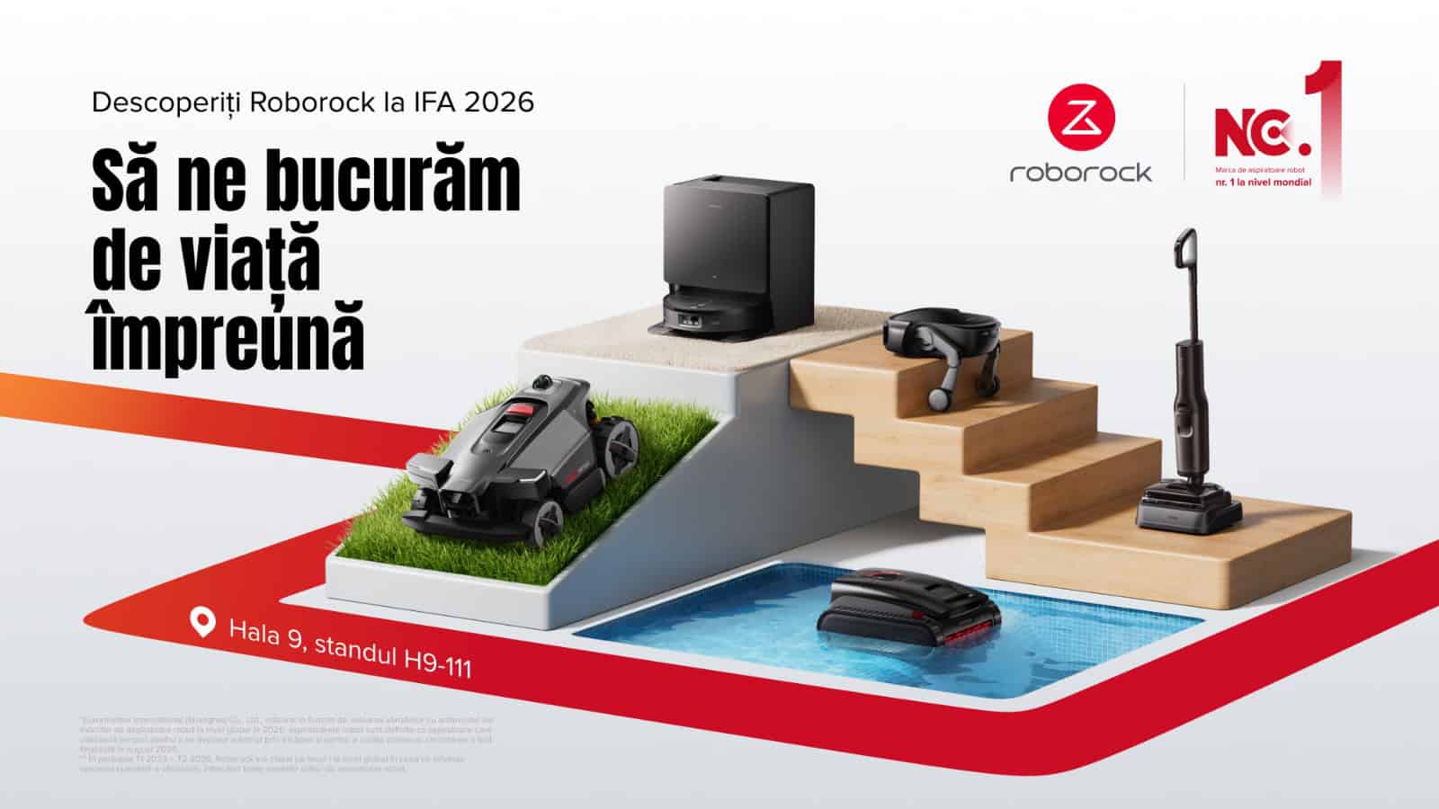 Roborock prezintă la IFA Berlin 2026 noua generaţie de soluţii inteligente pentru curăţenie