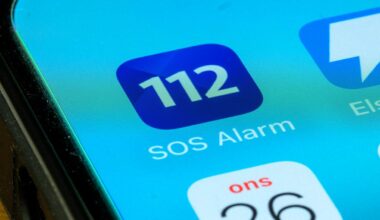 Äldre man försvunnen efter brutet SOS-samtal