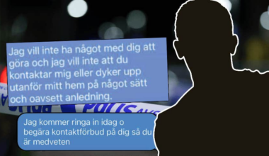 Svensk artist klättrade in på kvinnas balkong