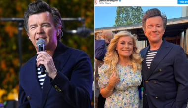 Rick Astleys ord till Pernilla Wahlgren och förmögenheten