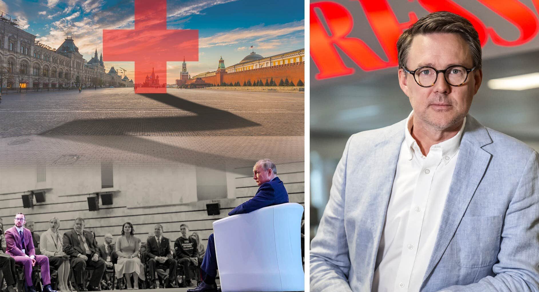 Expressens reporter Mattias Carlsson nominerad efter granskning av Vladimir Putin och Röda korset