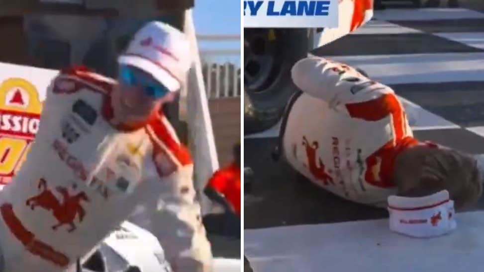 Märkliga scenerna: Knockas och bryter nyckelbenet | Motor