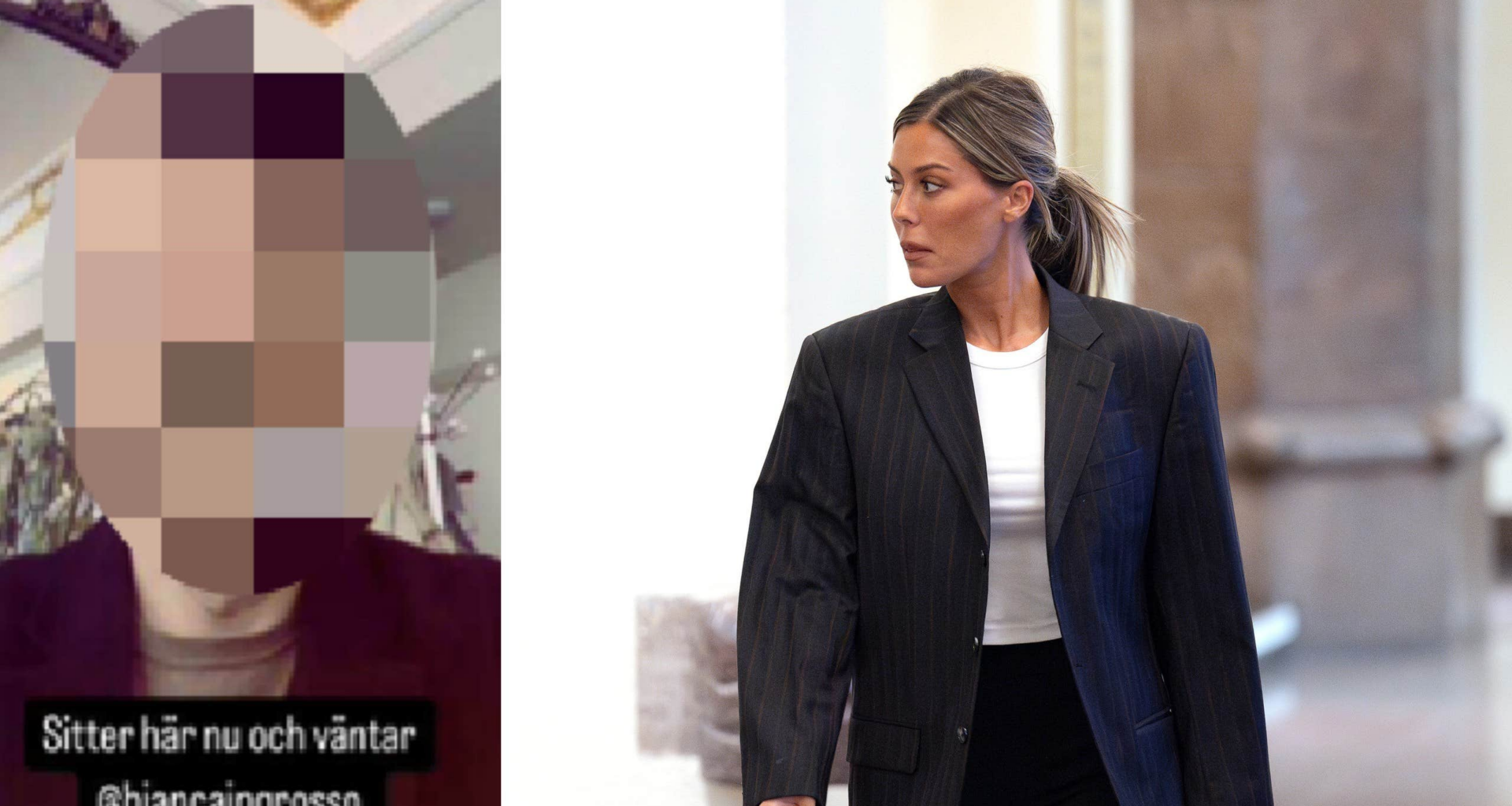 Pernilla Wahlgren vittnar i rättegång mot misstänkt stalker