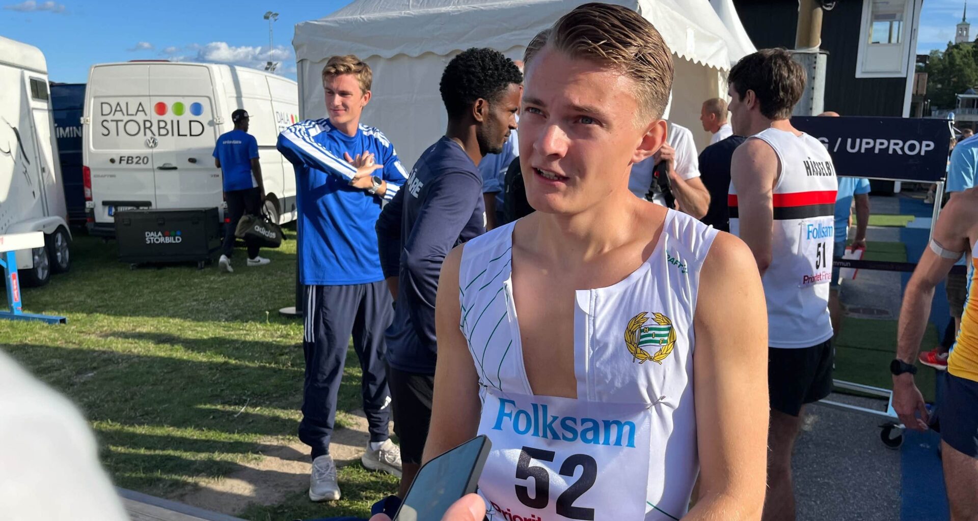 Talangen Vilmer Karlsson om pappa-förvirringen: ”Många tror”