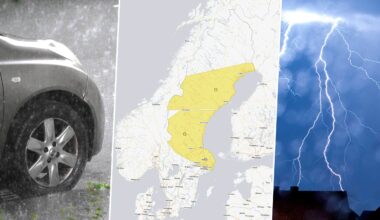 SMHI varnar för åska i stora delar av Sverige | Väder