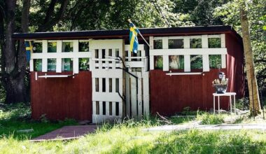 Olaglig stuga på Årsta holmar i Stockholm: ”Boat in sig”