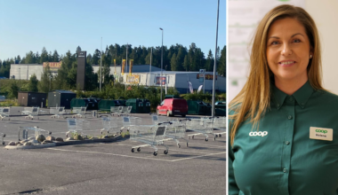 Kundvagnskaos på Stora Coop Hudiksvall efter viral trend