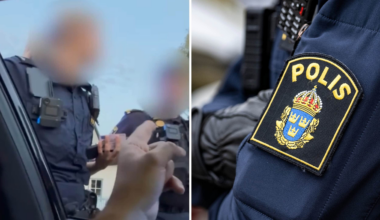 Polis hånade man i meddelande – fångades på film