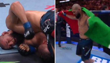 Khamzat Chimaev mästare i UFC 319 mot Dricus du Plessis
