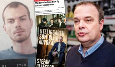 Advokat Stefan Olafsson var pistolmannen som jagade Littorin