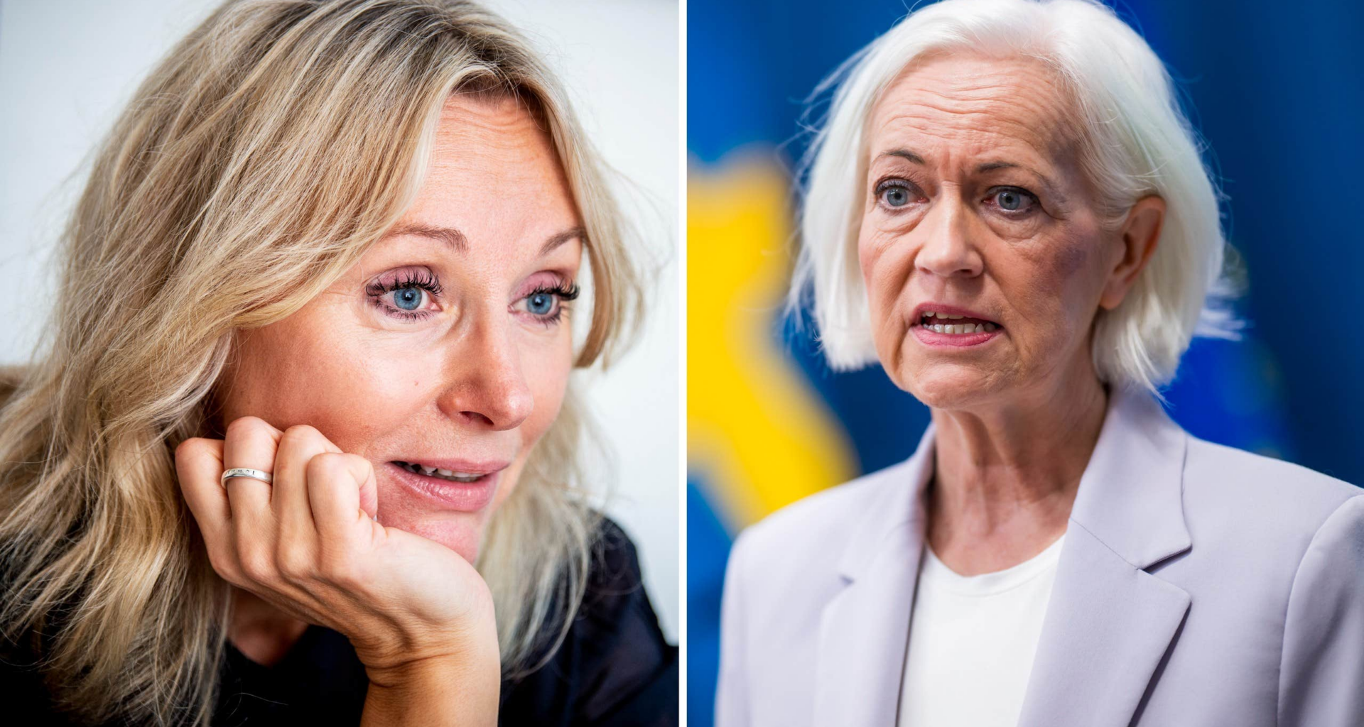 Jessica Stegrud (SD) sågar regeringens linje om patienter från Gaza