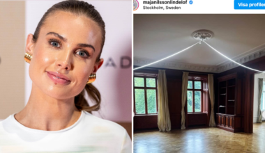 Maja Nilsson Lindelöfs nya lyxvåning i Stockholm