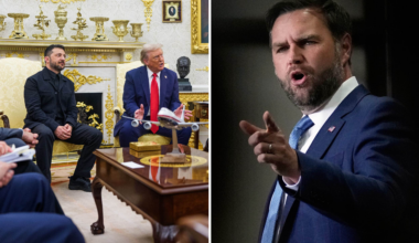 JD Vance ord till Zelenskyj i Vita huset