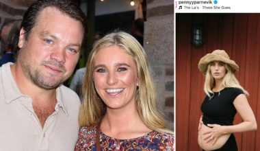 Penny Parnevik väntar sitt fjärde barn