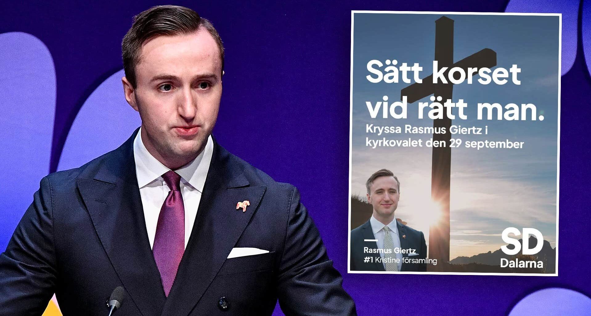 Rasmus Giertz (SD):
”Rätt man” på fel dag