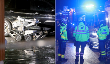 Explosion i södra Stockholm – omfattande insats | Sverige