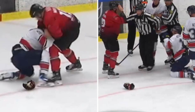 Matchstraff och slagsmål mellan Örebro och HV71 | SHL