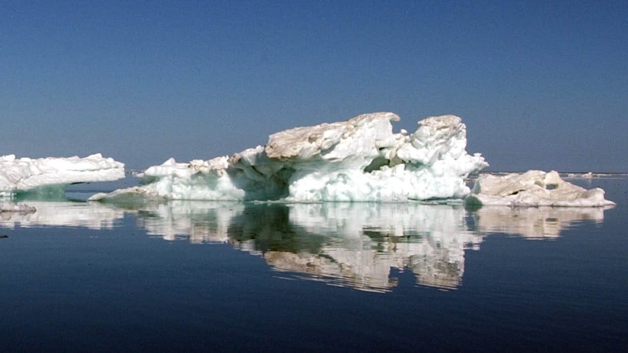 Isarna smältar långsammare – beror på naturliga variationer