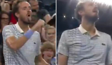 Daniil Medvedevs utbrott på US Open.