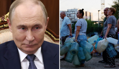 Donetsk vädjar till Putin om hjälp vid vattenkris