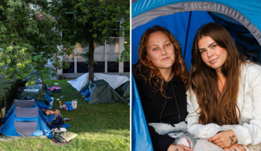 Campar i Hov1-kön – tre dygn i förväg