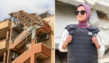 SR-medarbetaren Baraa Lafi skadad i Gaza