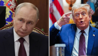 Trump efter Lavrovs ord om Zelenskyj: Skitsnack