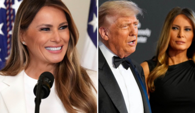 Storbråket om
Melanias omslag