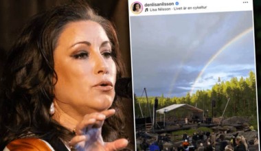 Lisa Nilssons blunder
fick följarna att reagera