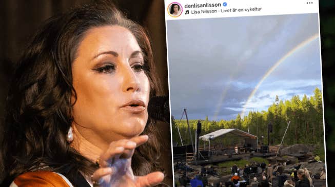 Lisa Nilssons blunder
fick följarna att reagera