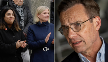 Ulf Kristersson om Vänsterpartiets splittring: ”Beklämmande”