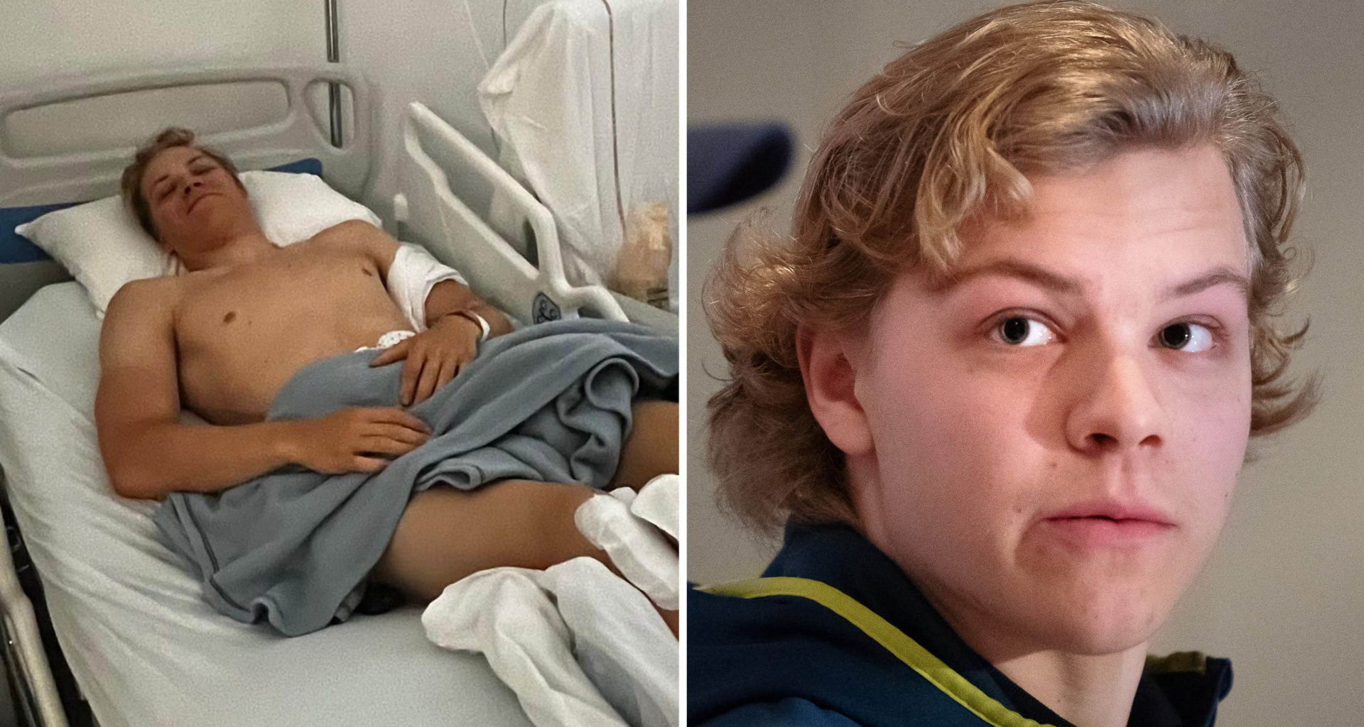 Axel Lindqvist i olycka – berättar om skräcken: ”Har de amputerat benet?”