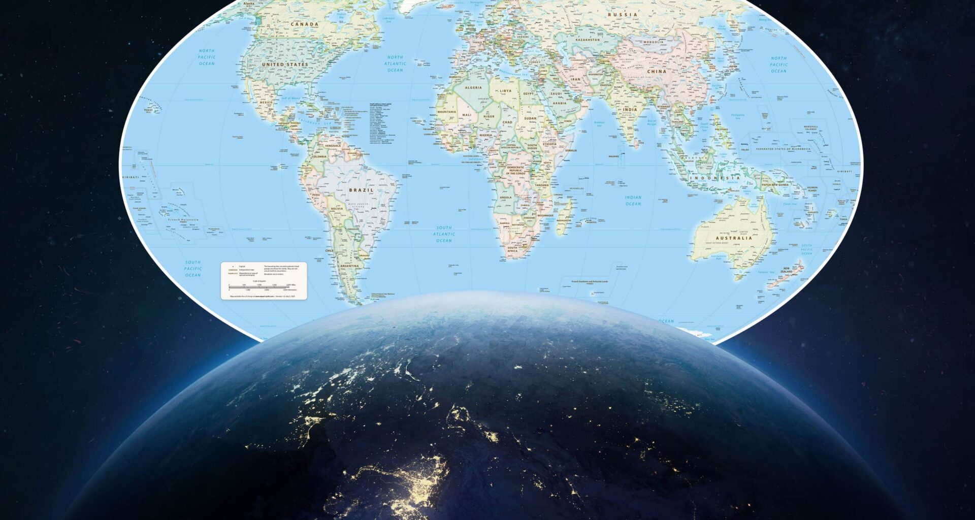 Correct the map vill se en mer rättvis världskarta