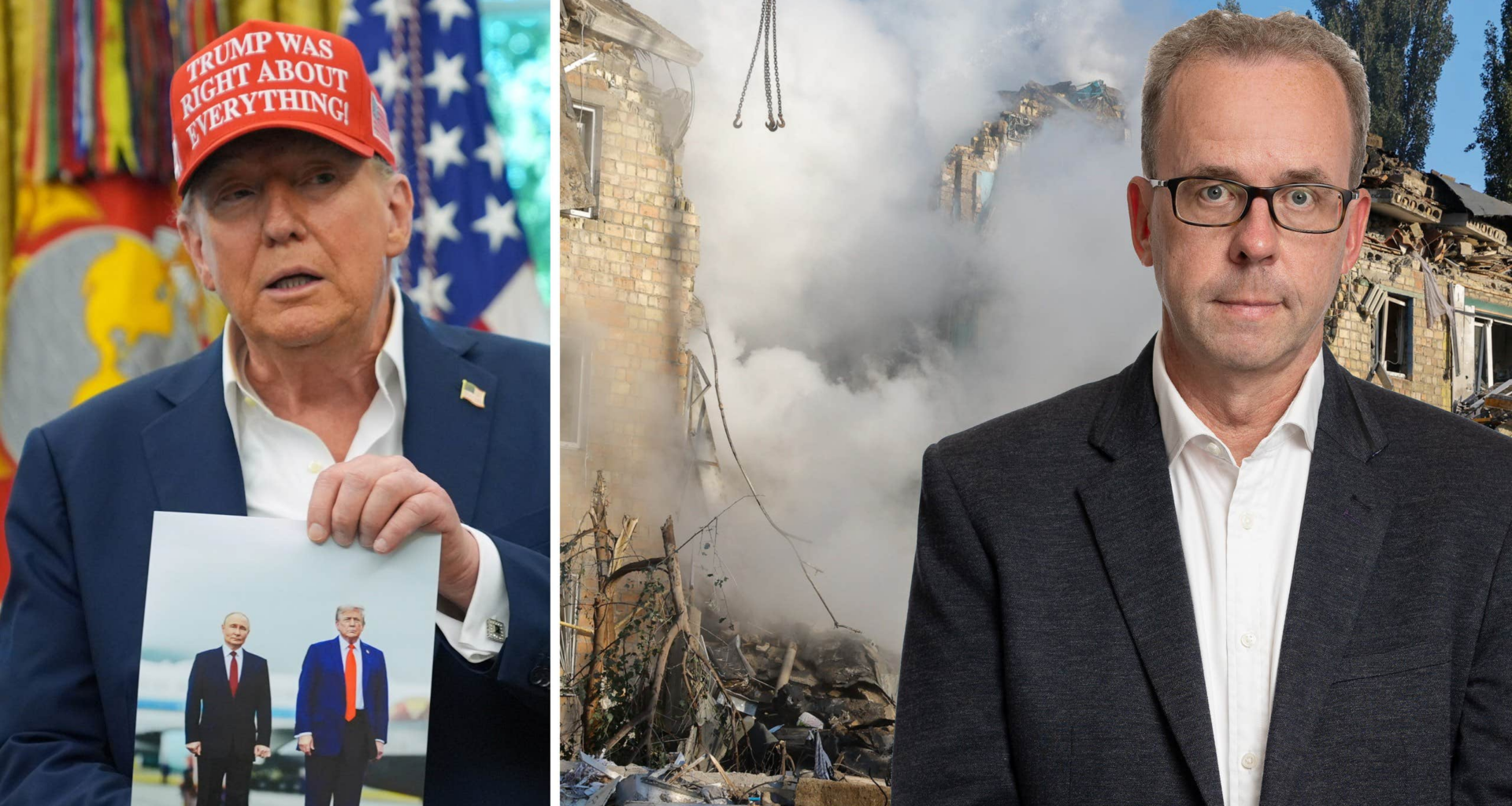 Trumps velande om Putin kan ge
Europa falskt hopp om Ukraina