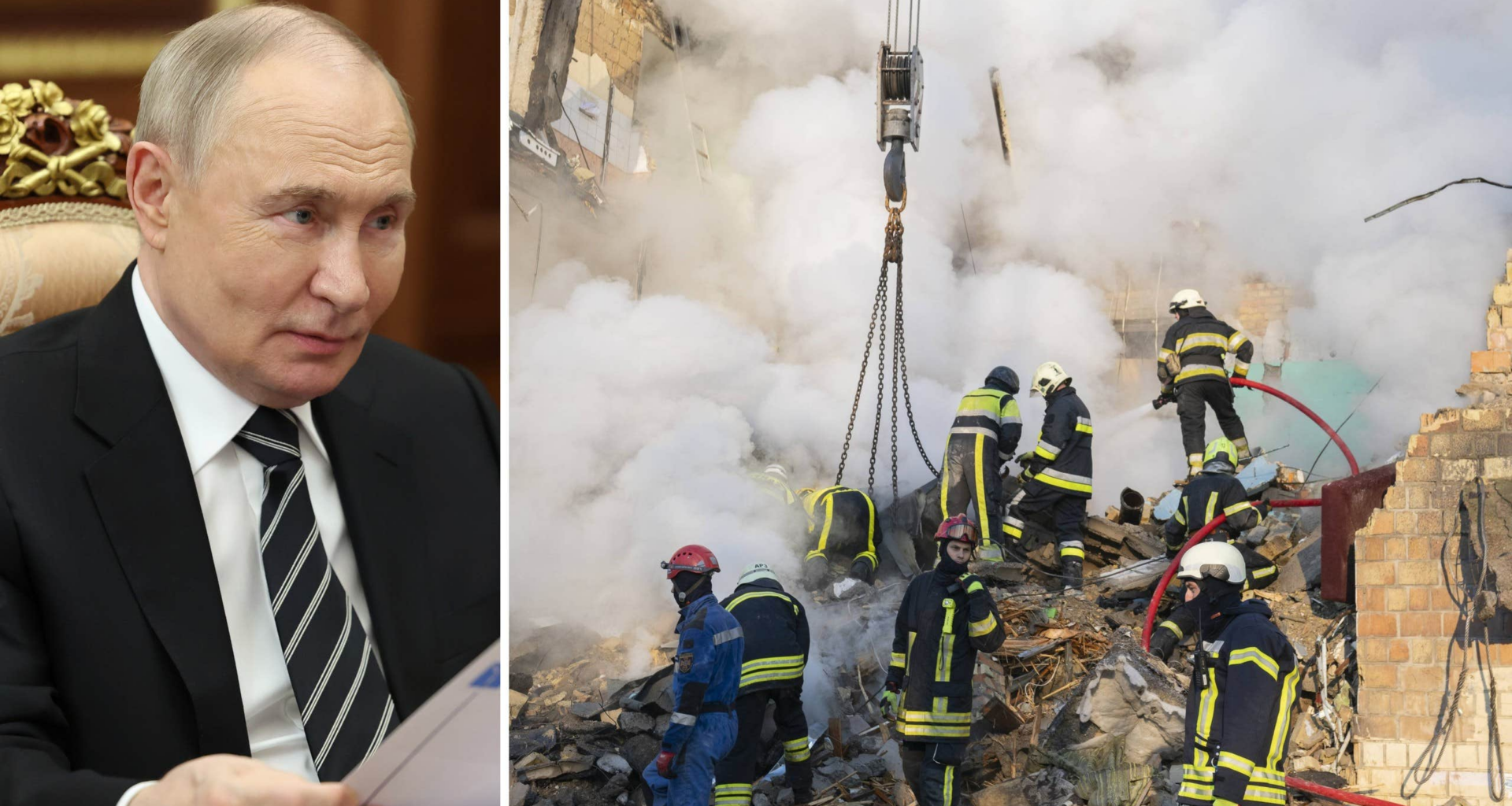 Dödssiffran stiger efter nattens attack mot Kiev | Världen