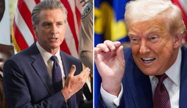 Gavin Newsom hånar Donald Trump igen