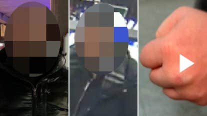 Slog hemlös man blodig – filmade och skrattade