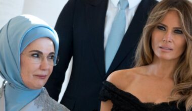 Emine Erdogan vädjar till Melania Trump om Gaza