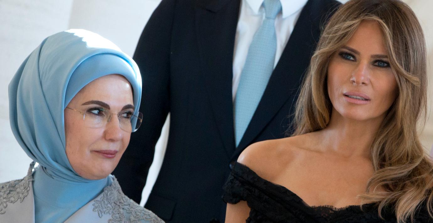 Emine Erdogan vädjar till Melania Trump om Gaza