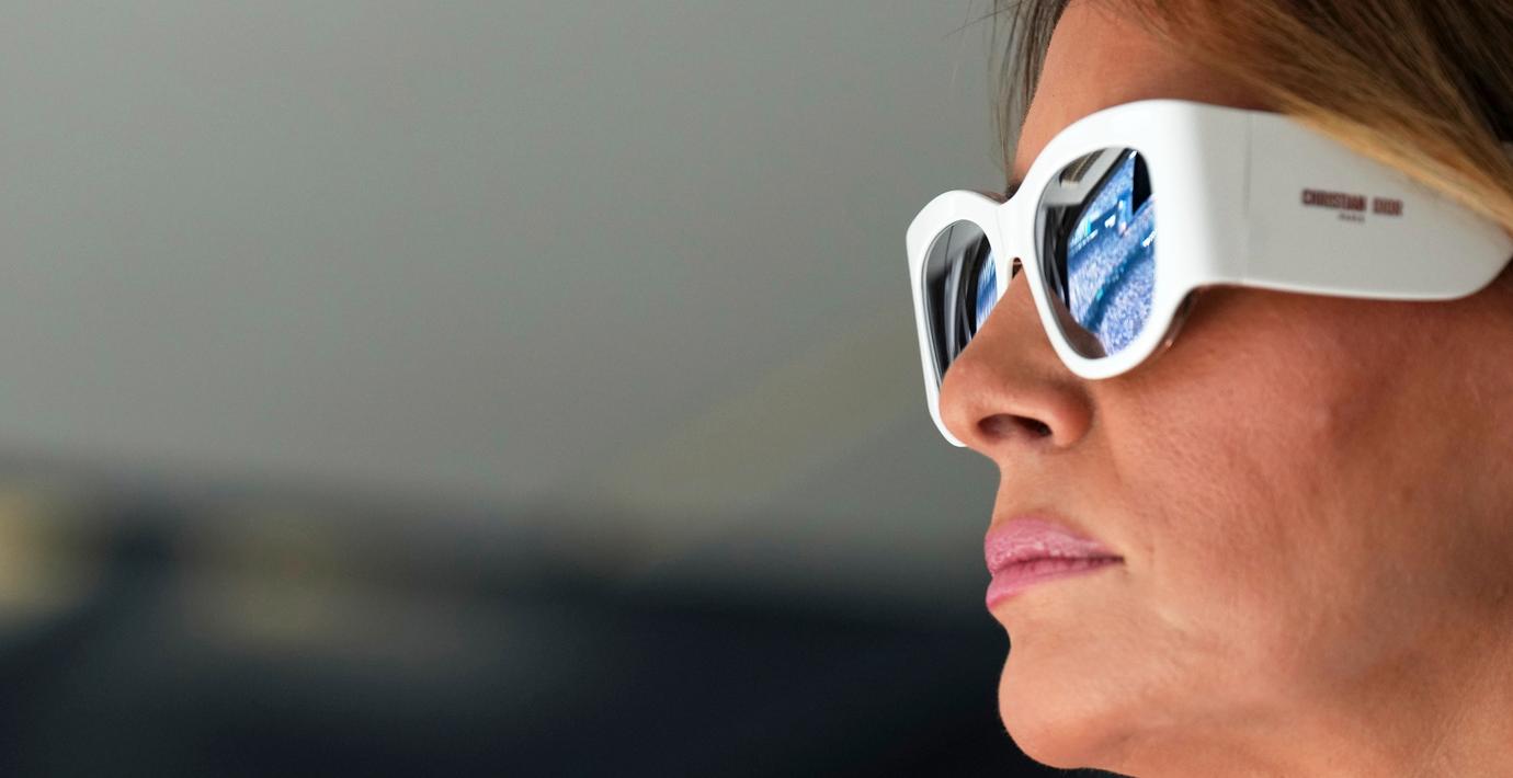 Melania lämnade brev till Putin om kidnappade barn