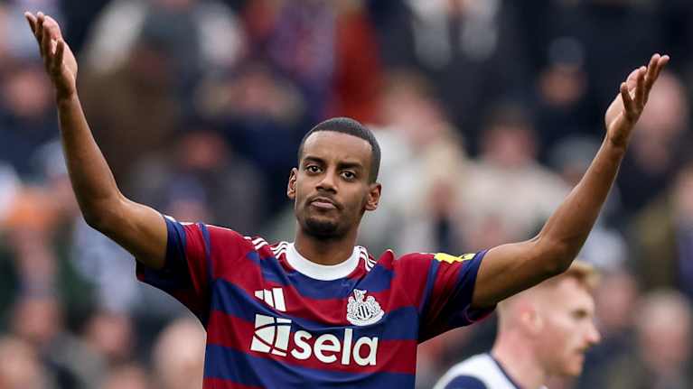 Alexander Isak i bild.