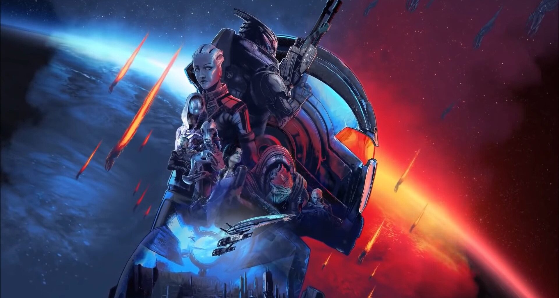 "Mass Effect Legendary Edition."