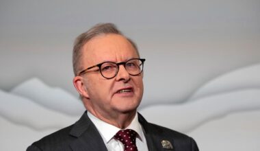 Australien erkänner Palestina som stat
