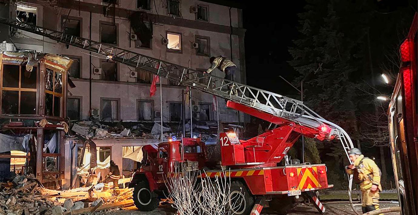 Ukrainsk guvernör: Massiv attack mot Dnipropetrovsk