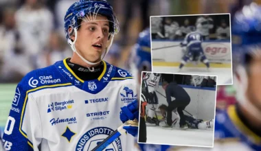 Matchstraff för Leksand och Anton Johansson efter otäcka smällen