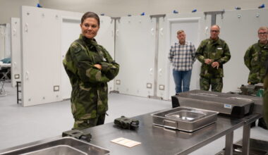 Kronprinsessan på SkyddC - Försvarsmakten